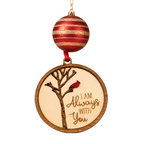 I am always with you ornament