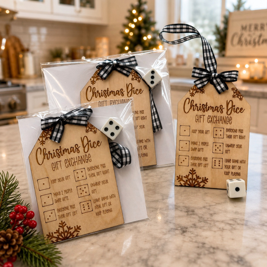 Christmas Gift Exchange Dice Game