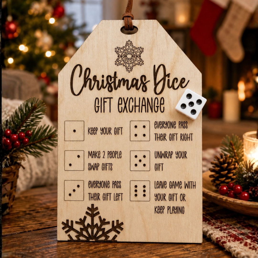Christmas Gift Exchange Dice Game