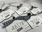Personalized ZIP Code Christmas Ornament