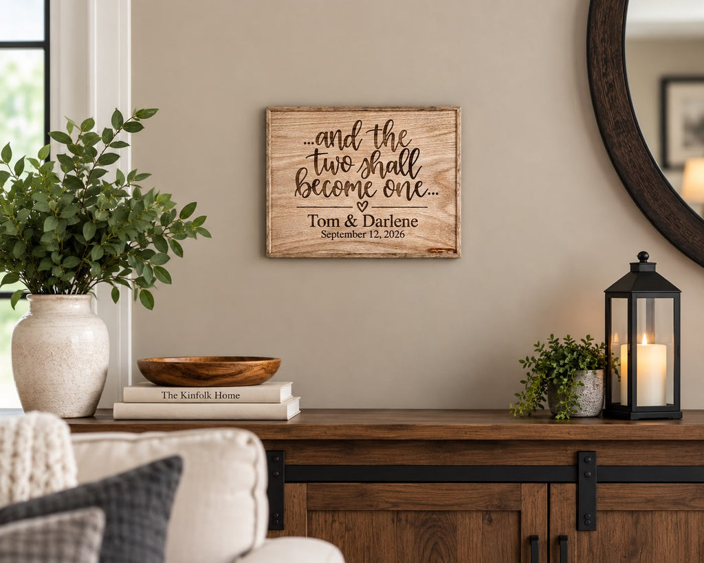 Personalized Wooden Sign