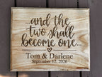 Personalized Wooden Sign