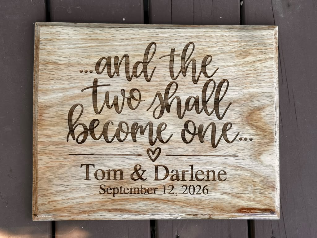Personalized Wooden Sign