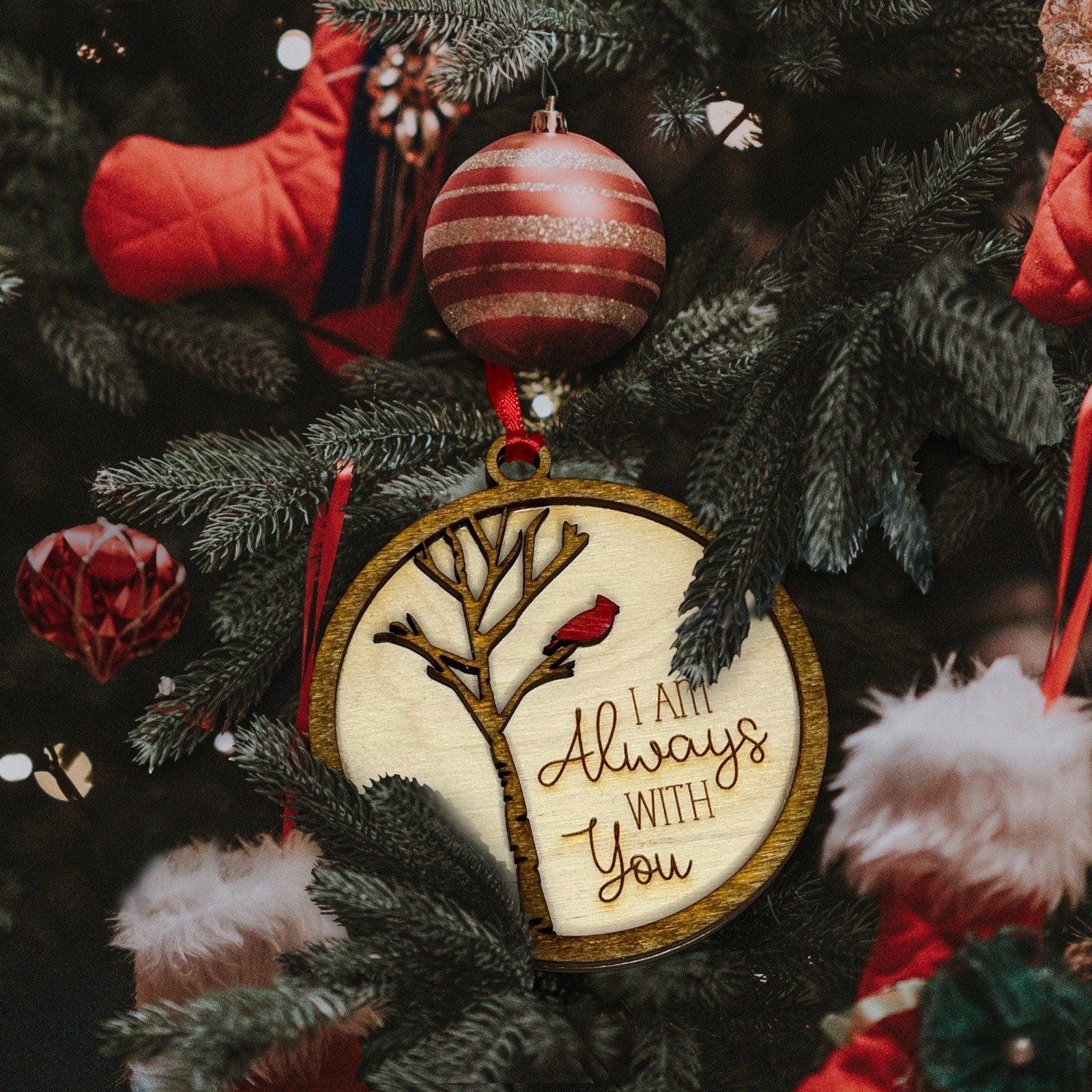 I am always with you ornament