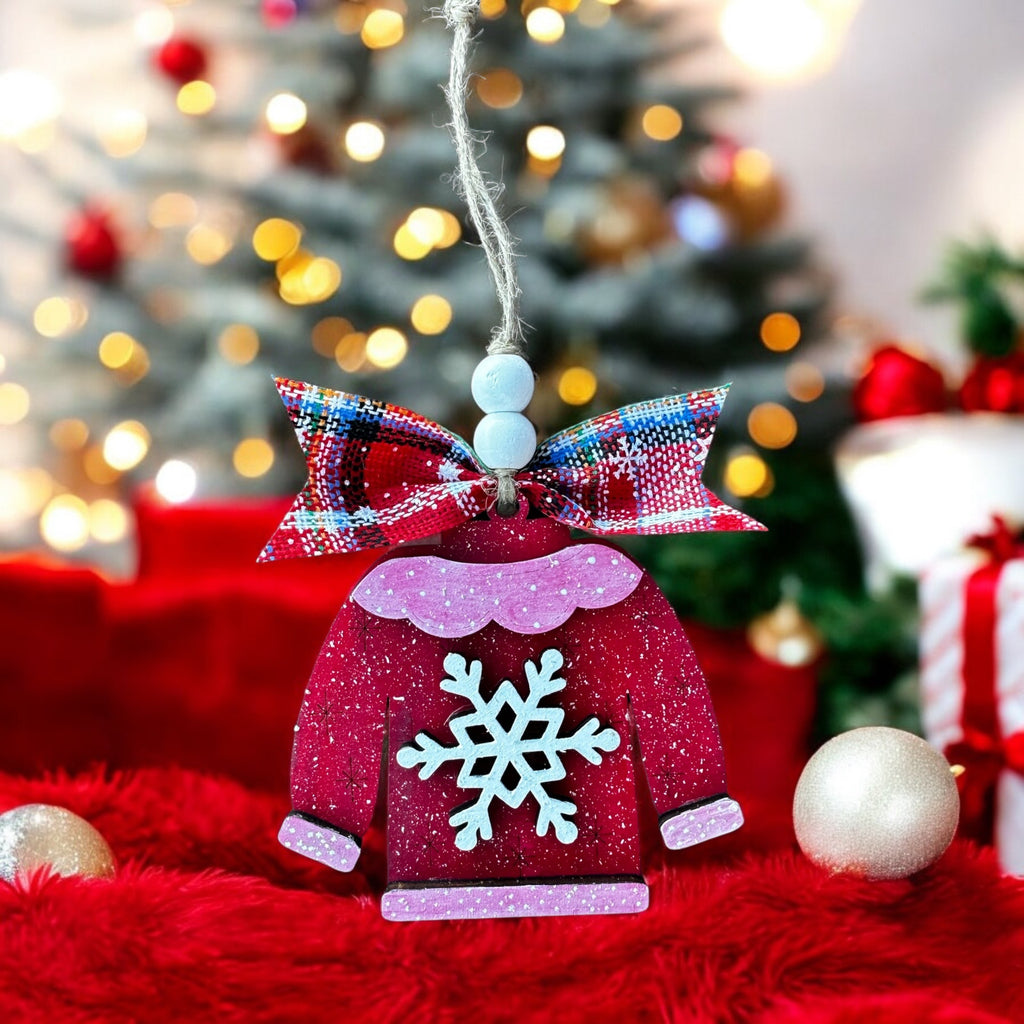 Ugly Christmas Tree Sweater ornament