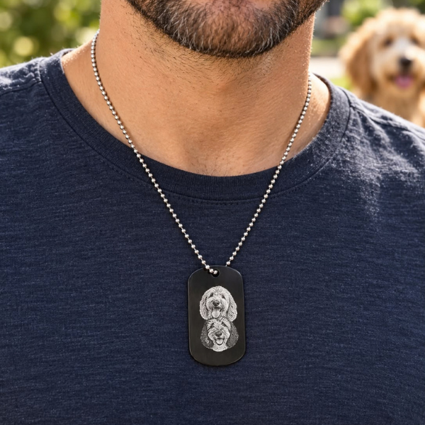 Personalized Pet Photo Necklace